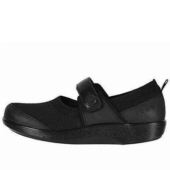 NEW ALEGRIA women's qutie shoes in black - Picture 2 of 6